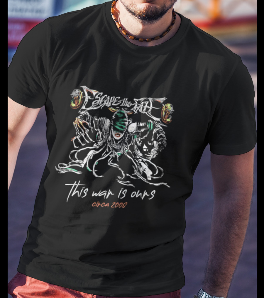 Escape The Fate This War Is Ours Circa 2008 Album T-Shirt