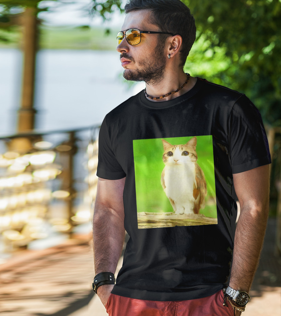 Cat Owl Hybrid Animal Mashup Creature Fusion T-Shirt