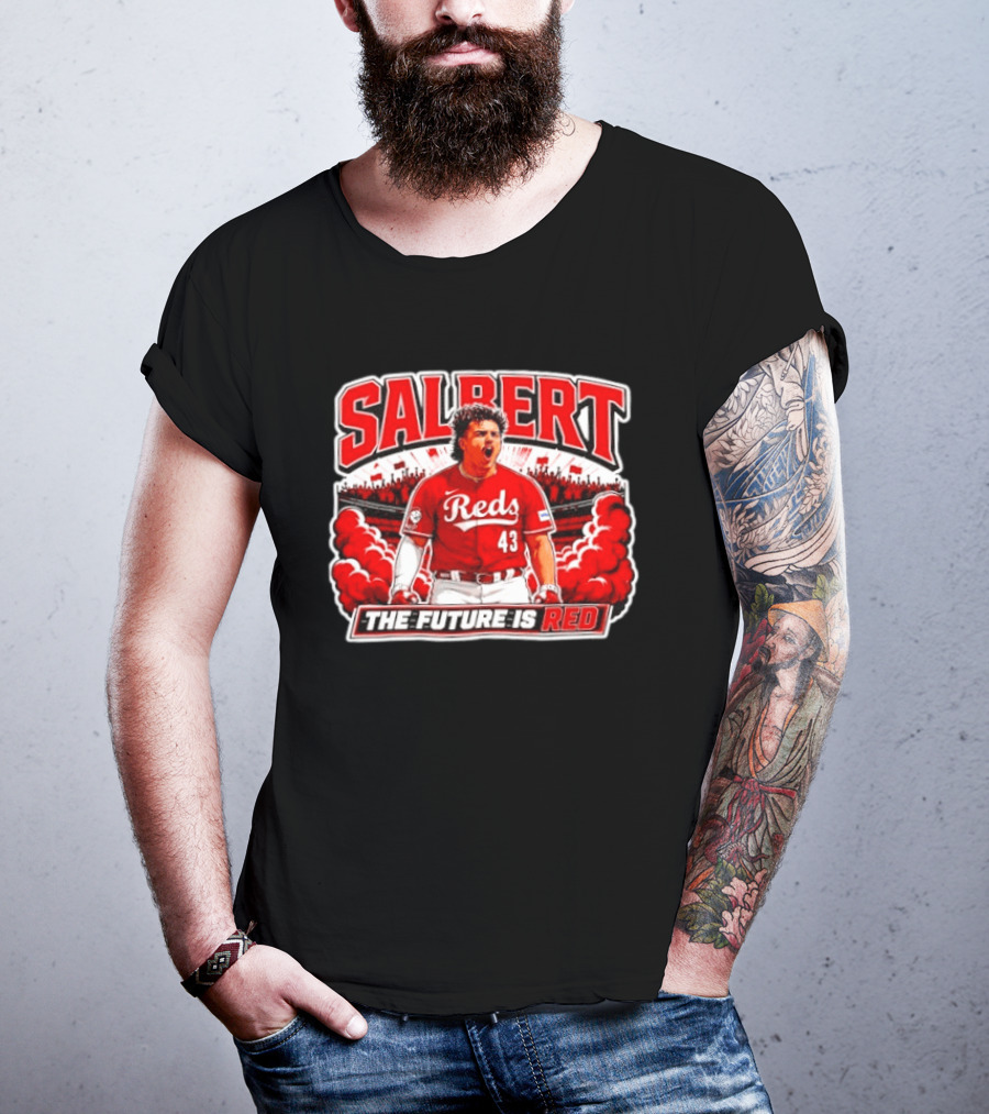 SAL BERT Reds No 43 The Future Is Red T-Shirt