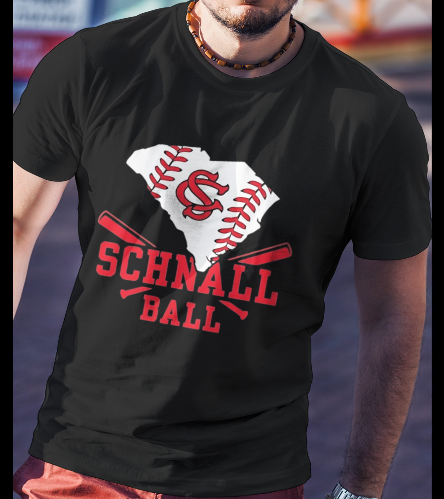 Schnall Ball South Carolina Gamecocks Baseball Paul Mainieri T-Shirt