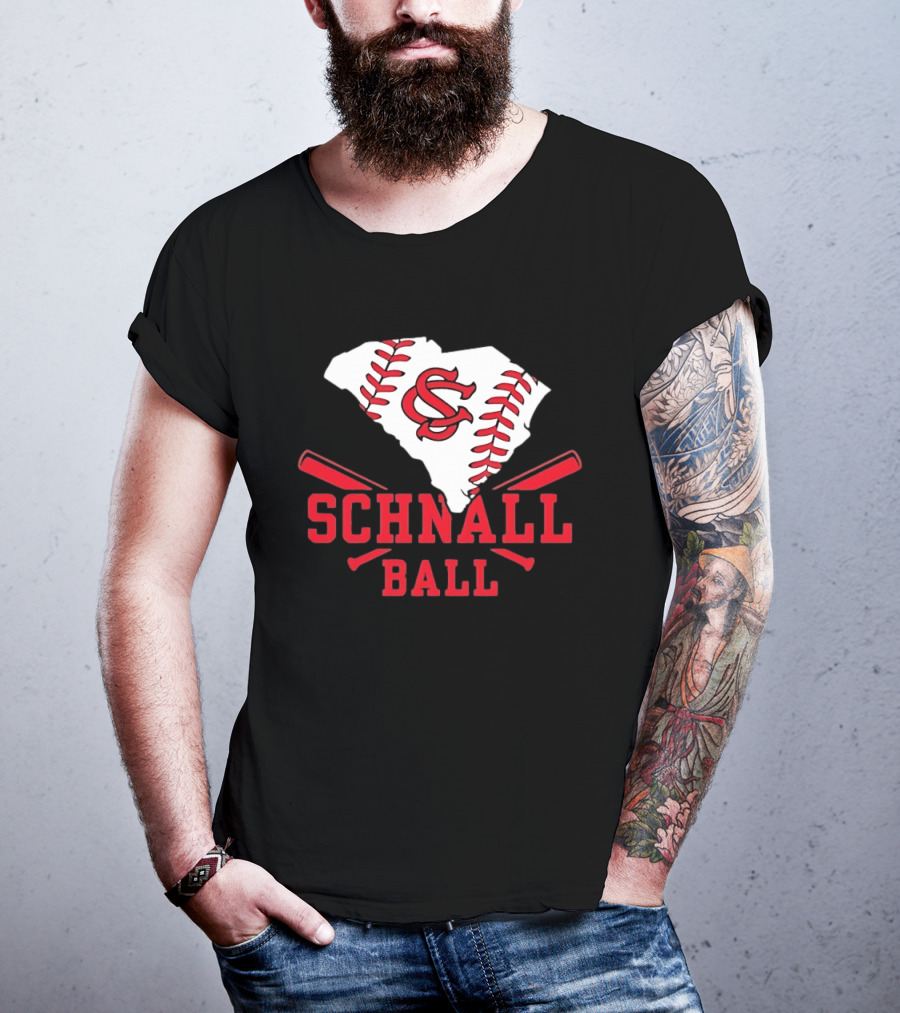 Schnall Ball South Carolina Gamecocks Baseball Paul Mainieri T-Shirt