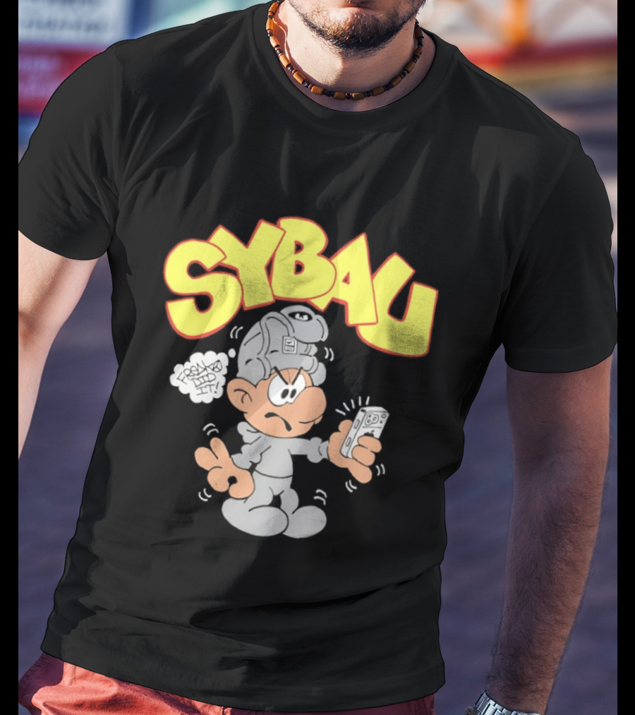 Sybau Freako Did It Cartoon Streetwear T-Shirt