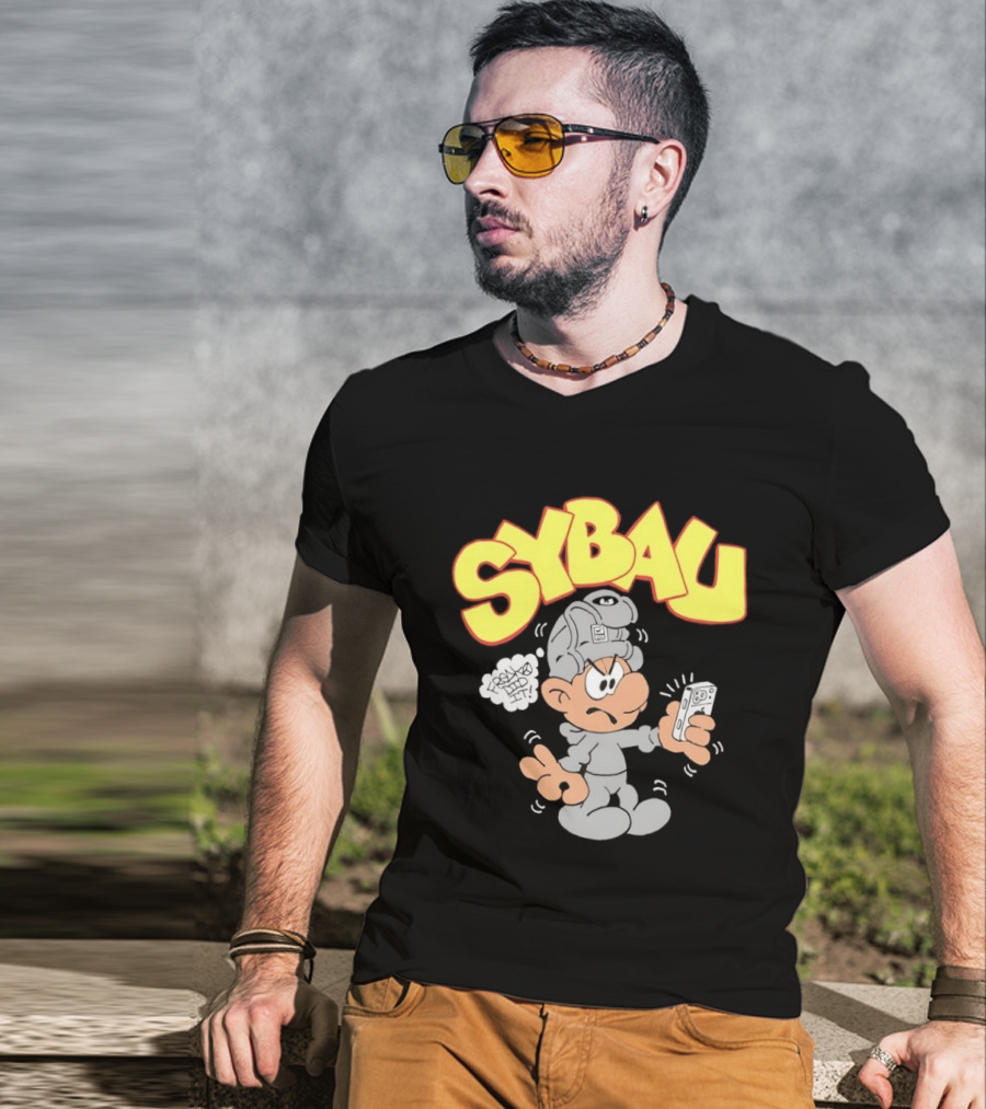 Sybau Freako Did It Cartoon Streetwear T-Shirt