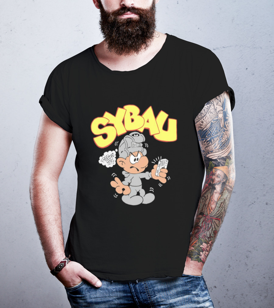 Sybau Freako Did It Cartoon Streetwear T-Shirt
