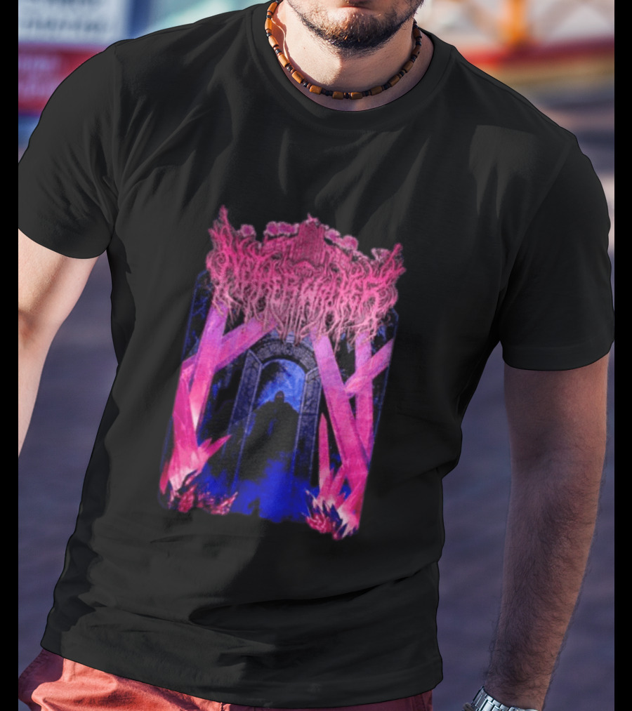 Netherwalker Crystal Knight Gothic Fantasy Portal Enigma T-Shirt