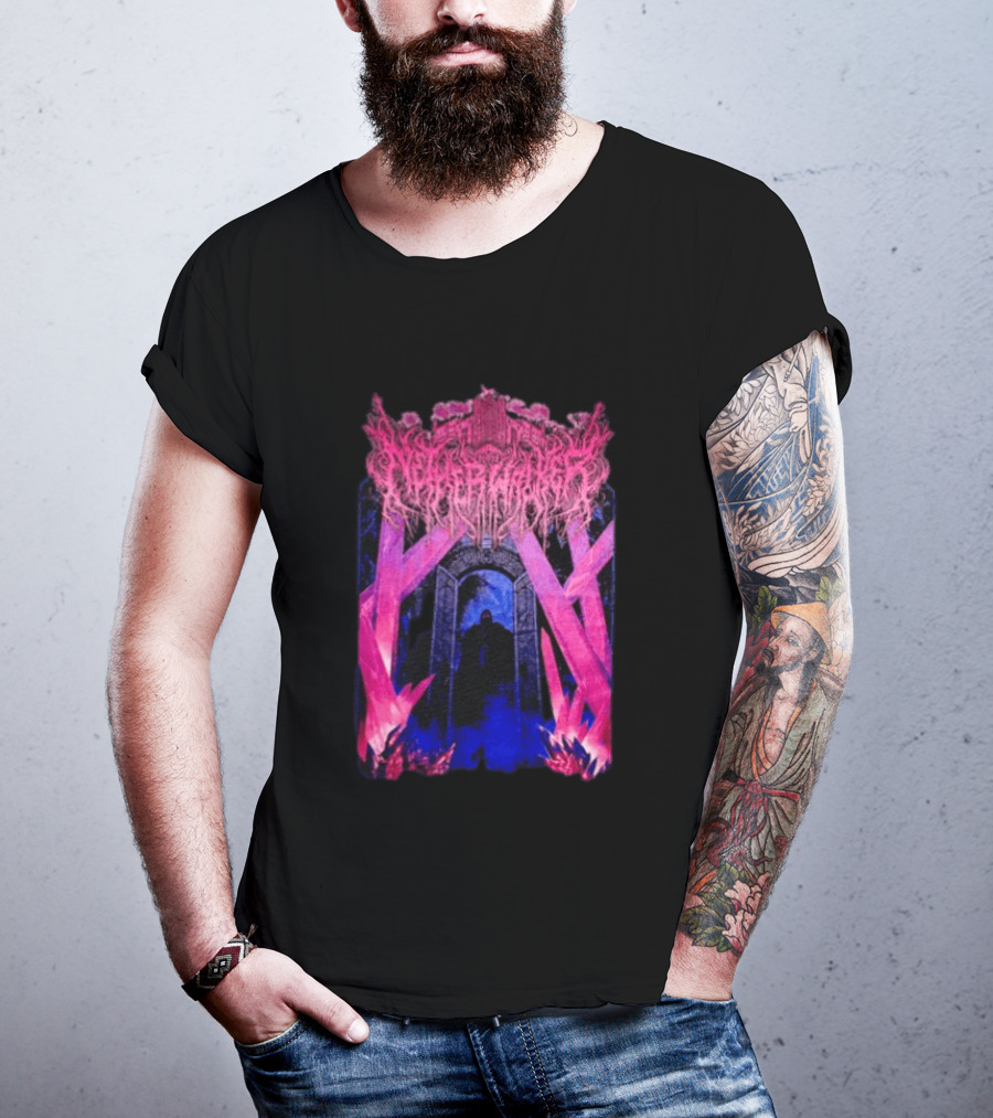 Netherwalker Crystal Knight Gothic Fantasy Portal Enigma T-Shirt