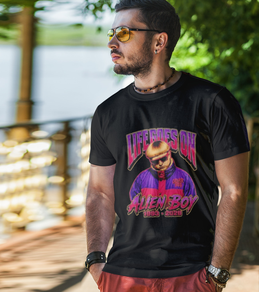 Oliver Tree Life Goes On Alien Boy 1993 2026 T-Shirt