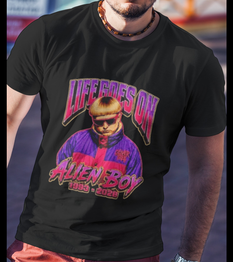 Oliver Tree Life Goes On Alien Boy 1993 2026 T-Shirt
