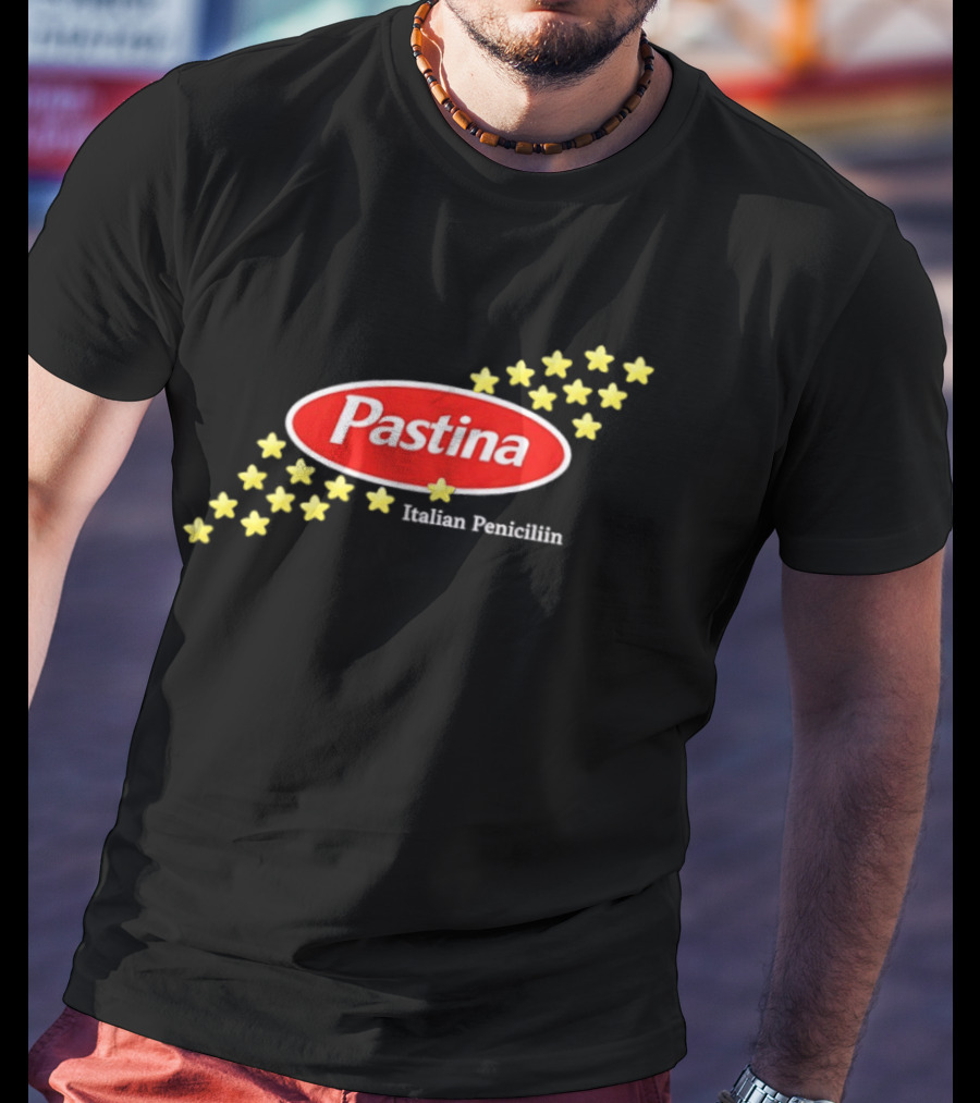Pastina Italian Penicillin Star Shaped Pasta Comfort Food T-Shirt