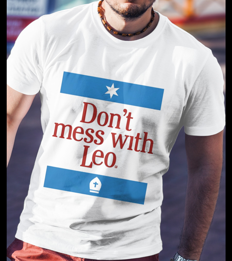 Don't Mess With Leo Mitre Star T-Shirt