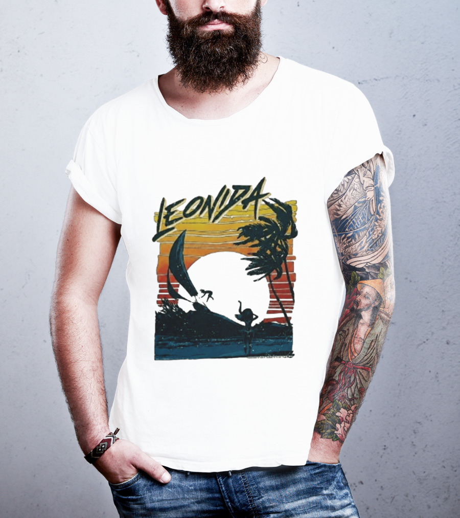 GTA 6 Grand Theft Auto VI Jason Duval LEONIDA Sunset Palm T-Shirt