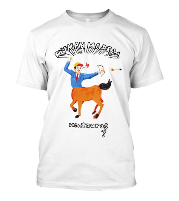 Human Made Kentauros Centaur Businessman Archer T-Shirt
