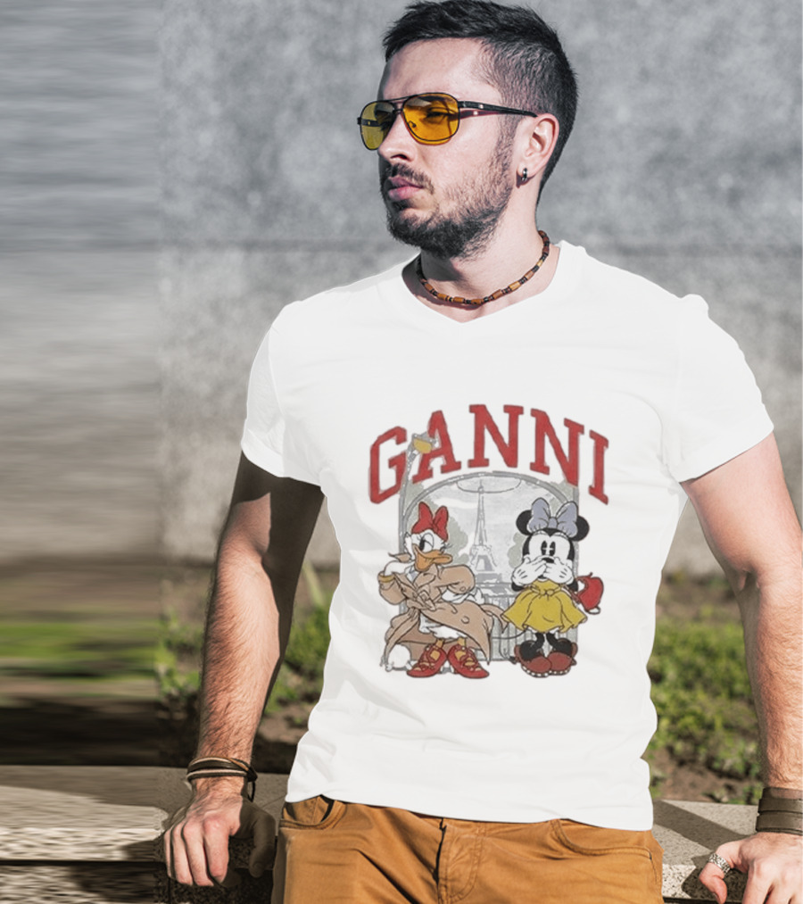 GANNI Disney Minnie Daisy Paris T-Shirt