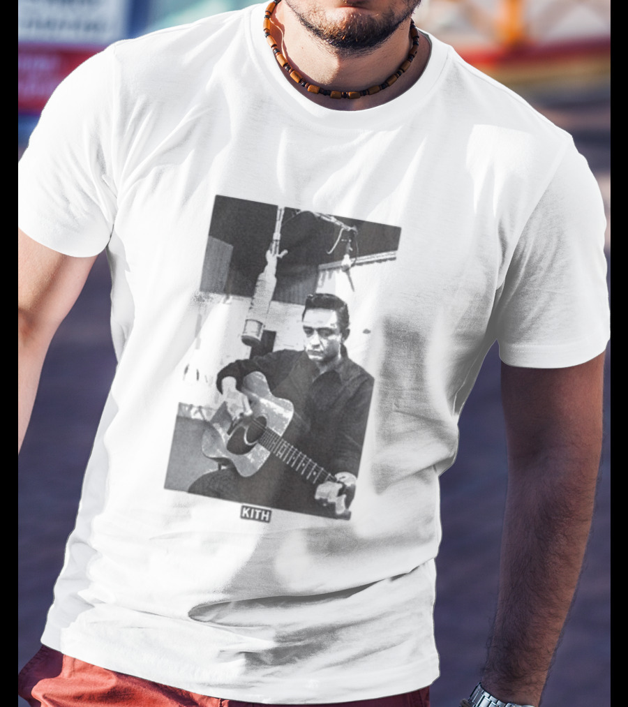 Kith Records Johnny Cash Folsom Prison Retro Music T-Shirt