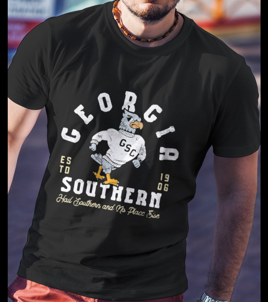 Georgia Southern GSC Eagles Est 1906 Hail Southern And No Place Else T-Shirt