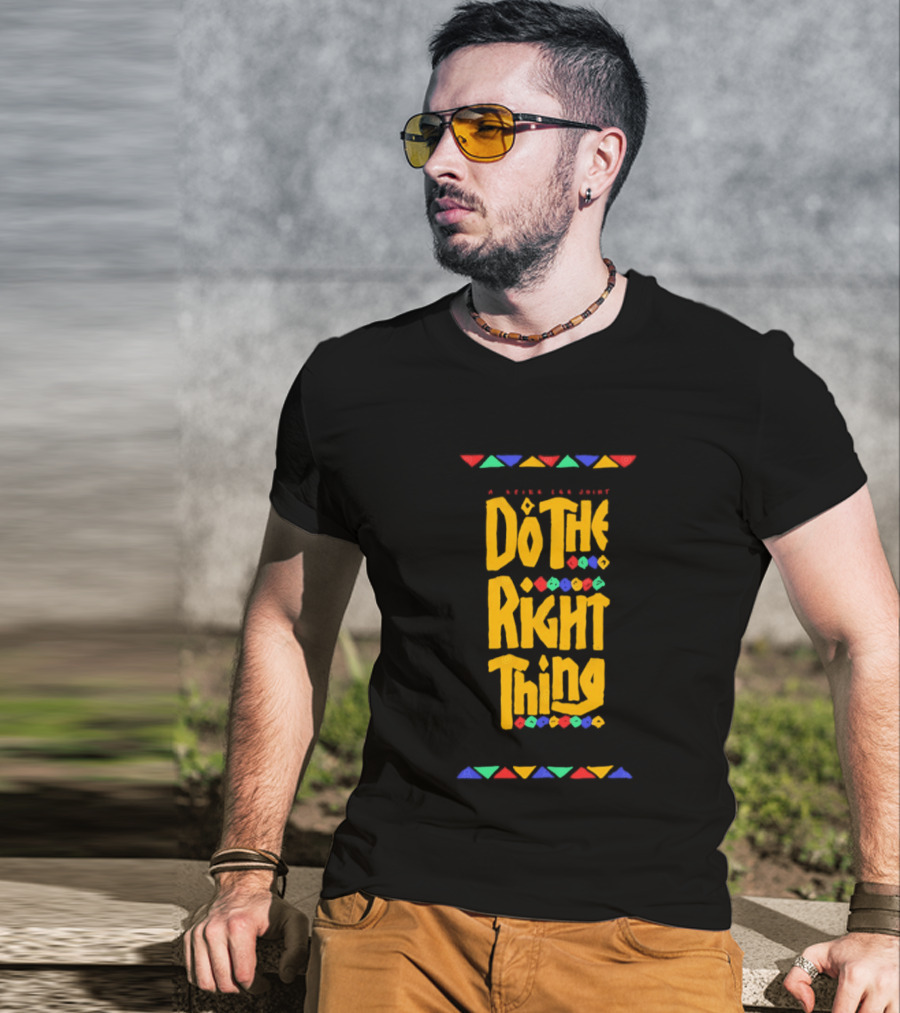 Do The Right Thing A Spike Lee Joint Movie Aesthetic Minimalist T-Shirt