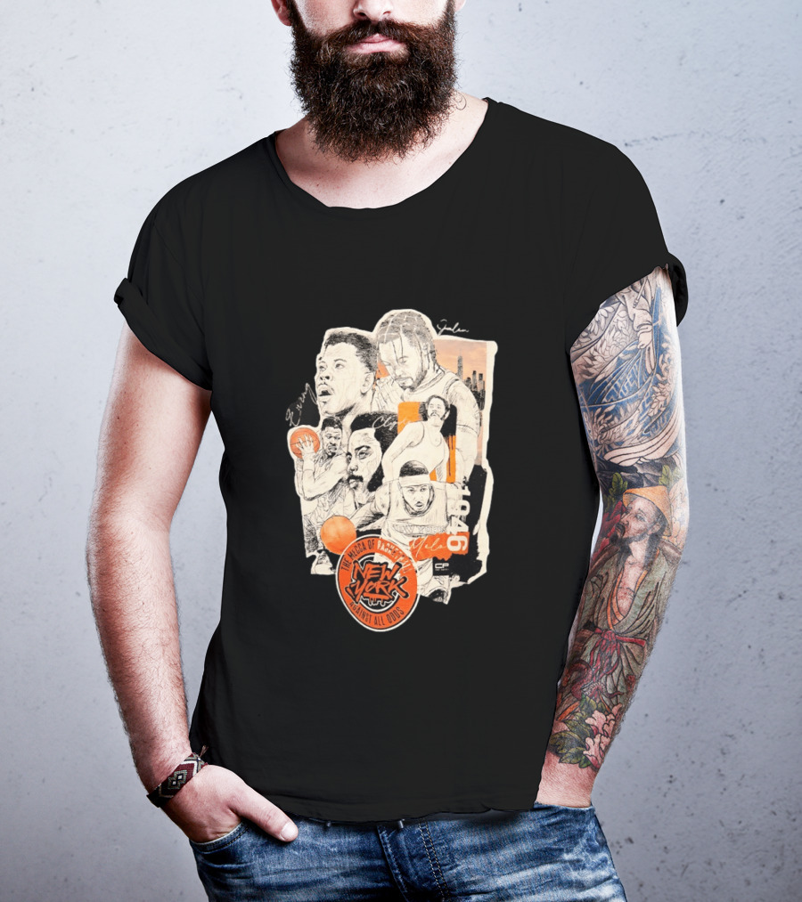 Ewing Jalen Clyde Melo New York Knicks The Mecca Of Basketball 1946 Against All Odds T-Shirt