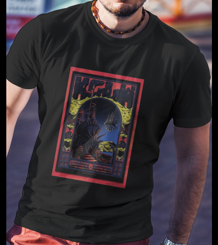 King Gizzard & The Lizard Wizard US Tour 2026 KDHH T-Shirt