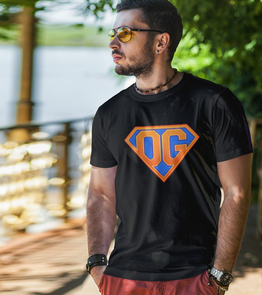 OG Anunoby Superhero Logo New York Knicks T-Shirt