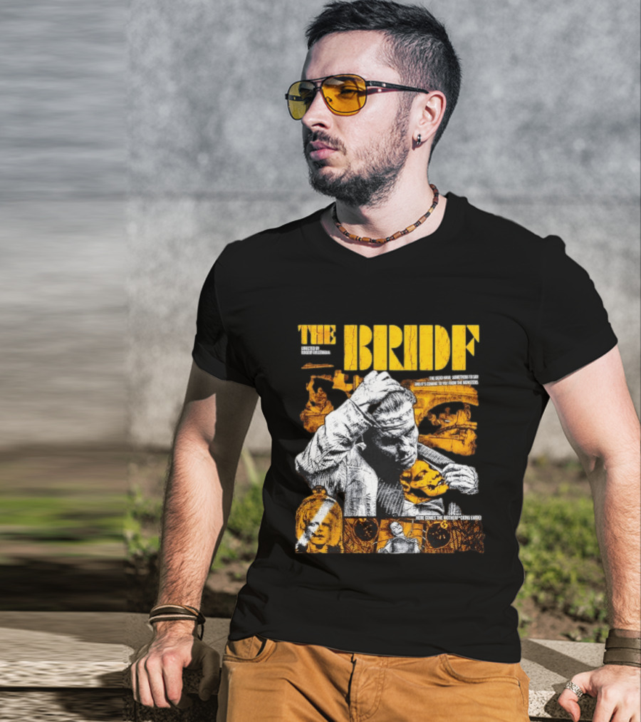 The Bride Frankenstein Directed Maggie Gyllenhaal Horror T-Shirt