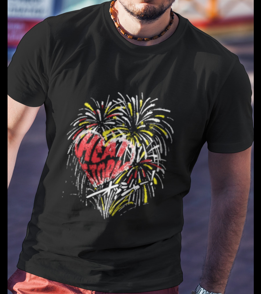 Yuya Uemura Heart Fireworks Pro Wrestling T-Shirt