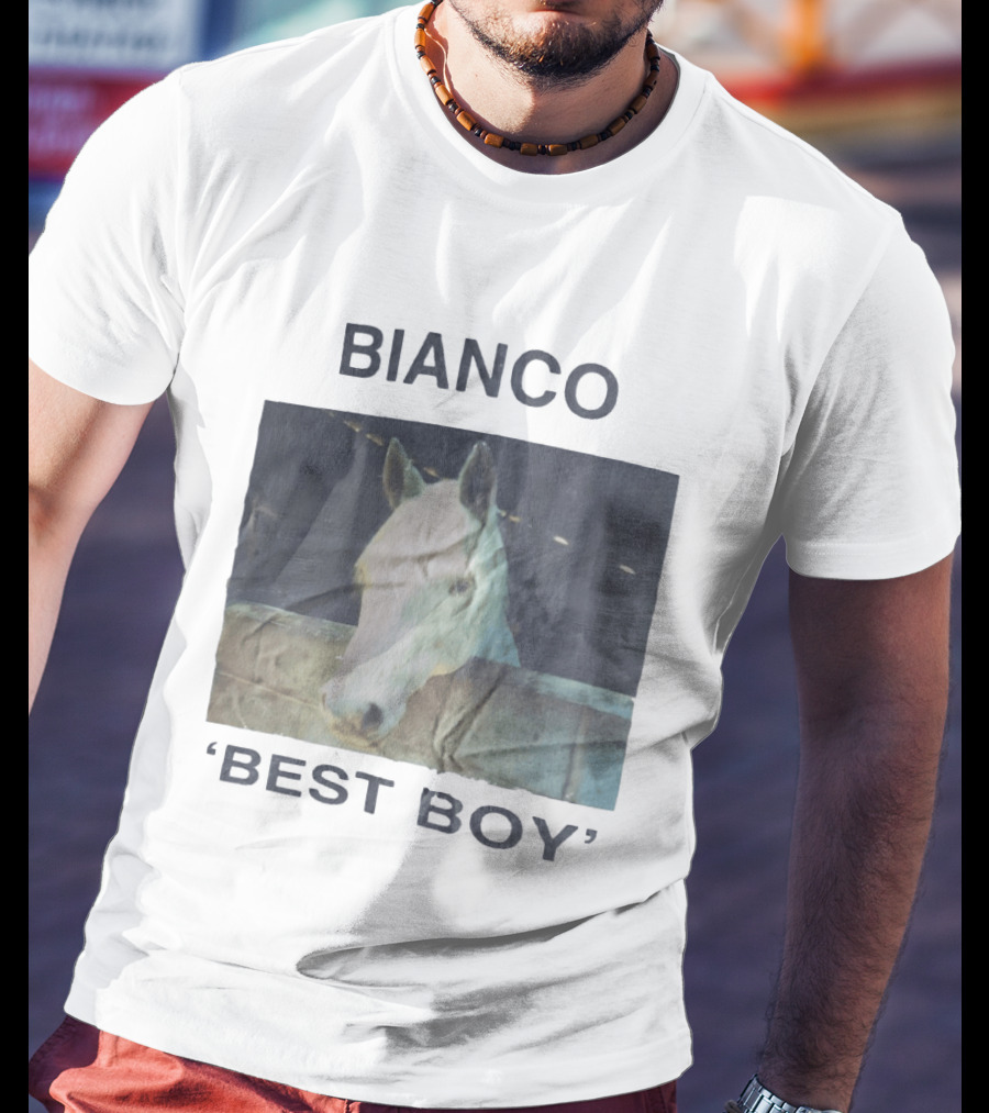 Bianco Best Boy Horse T-Shirt