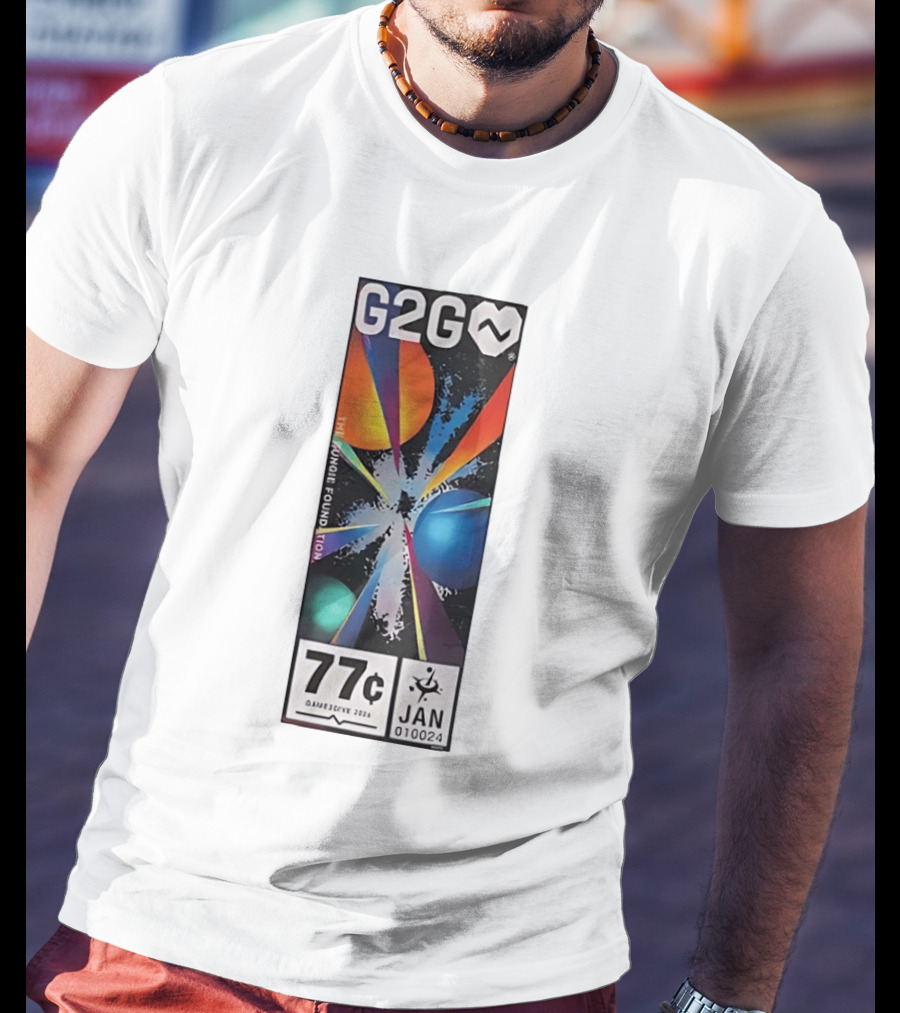 G2G The Bungie Foundation Cosmic Planets Game2Give 2024 Jan 77c 010024 T-Shirt