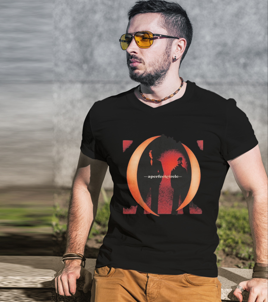 A Perfect Circle EU And UK Tour 2026 Band Red T-Shirt
