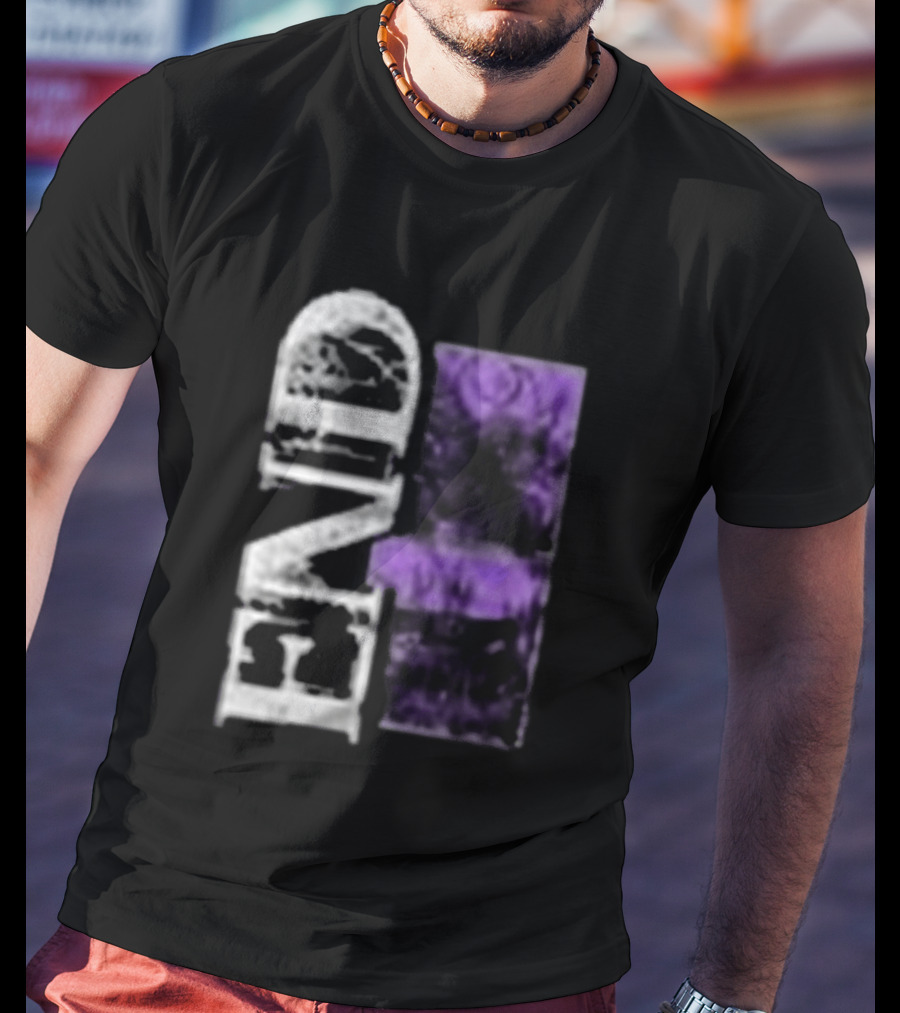 Closed Casket Activities End Victim Purple Black T-Shirt