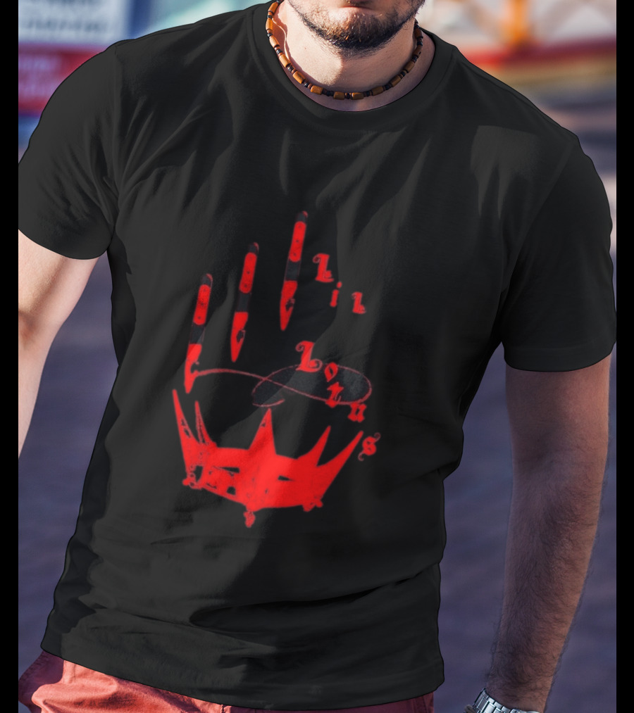 Lil Lotus Ocean Crown Hand T-Shirt
