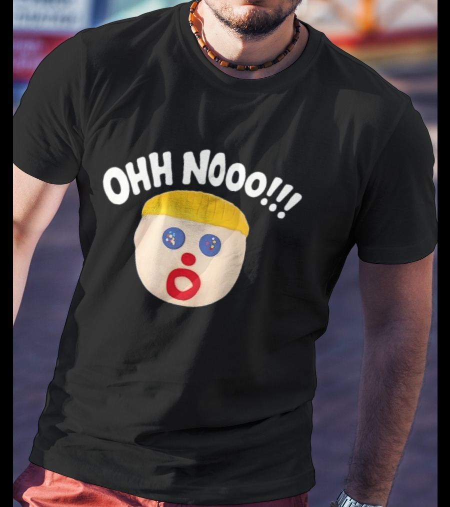 Oh No Mr Bill Iconic Claymation Face And Catchphrase From Classic TV Show T-Shirt
