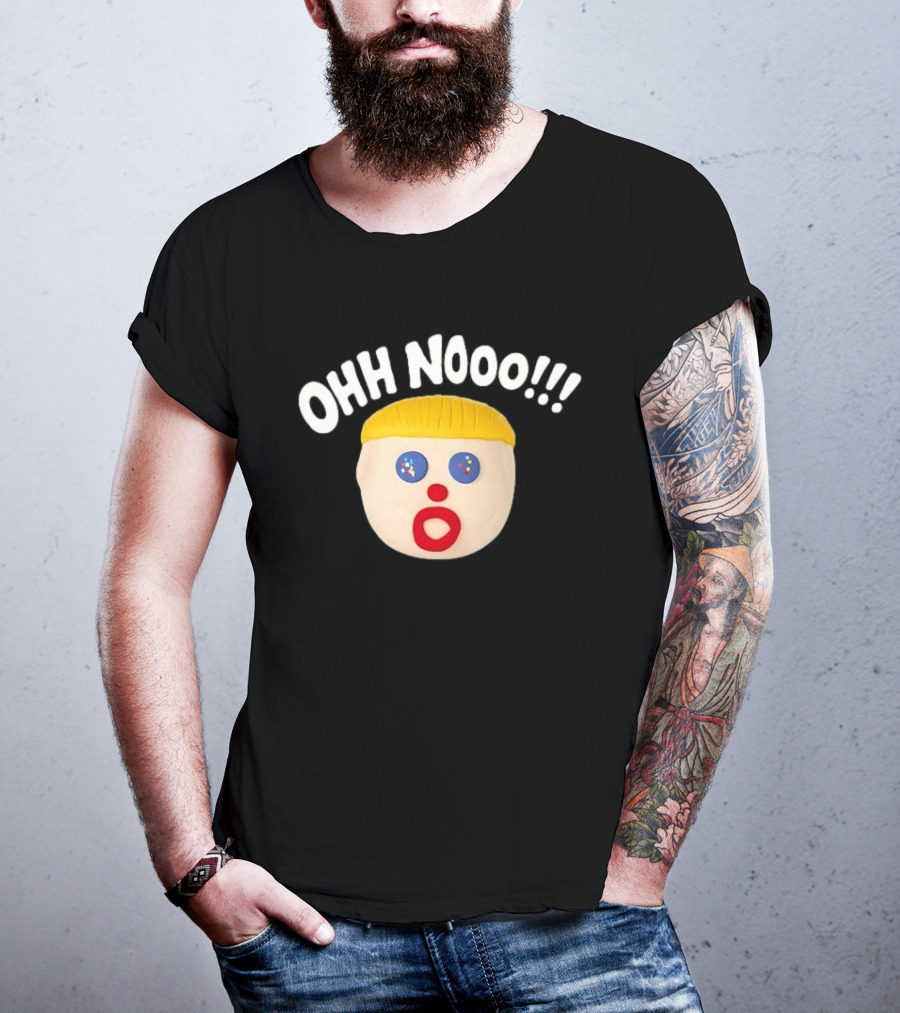 Oh No Mr Bill Iconic Claymation Face And Catchphrase From Classic TV Show T-Shirt