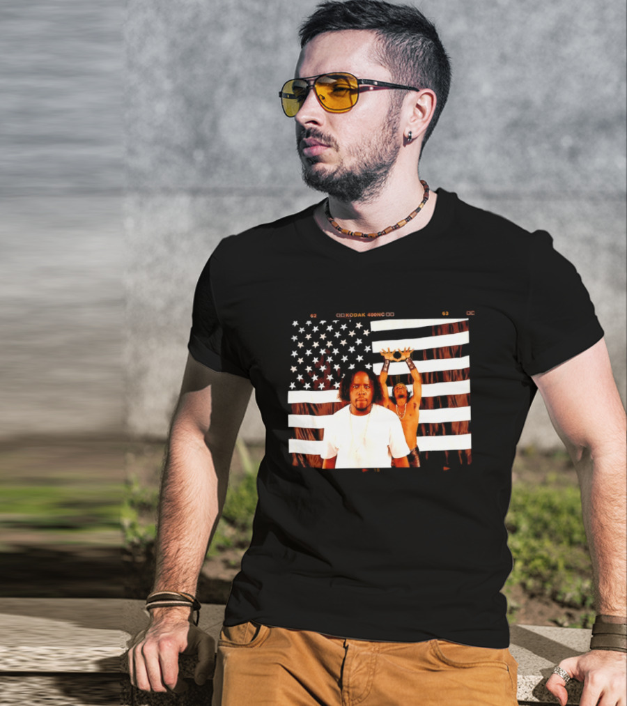 Outkast American Flag Andre 3000 Big Boi Performance USA Stars And Stripes T-Shirt