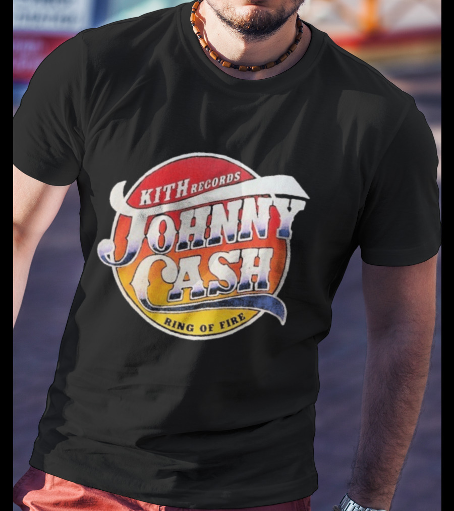 Kith Records Johnny Cash Ring Of Fire T-Shirt