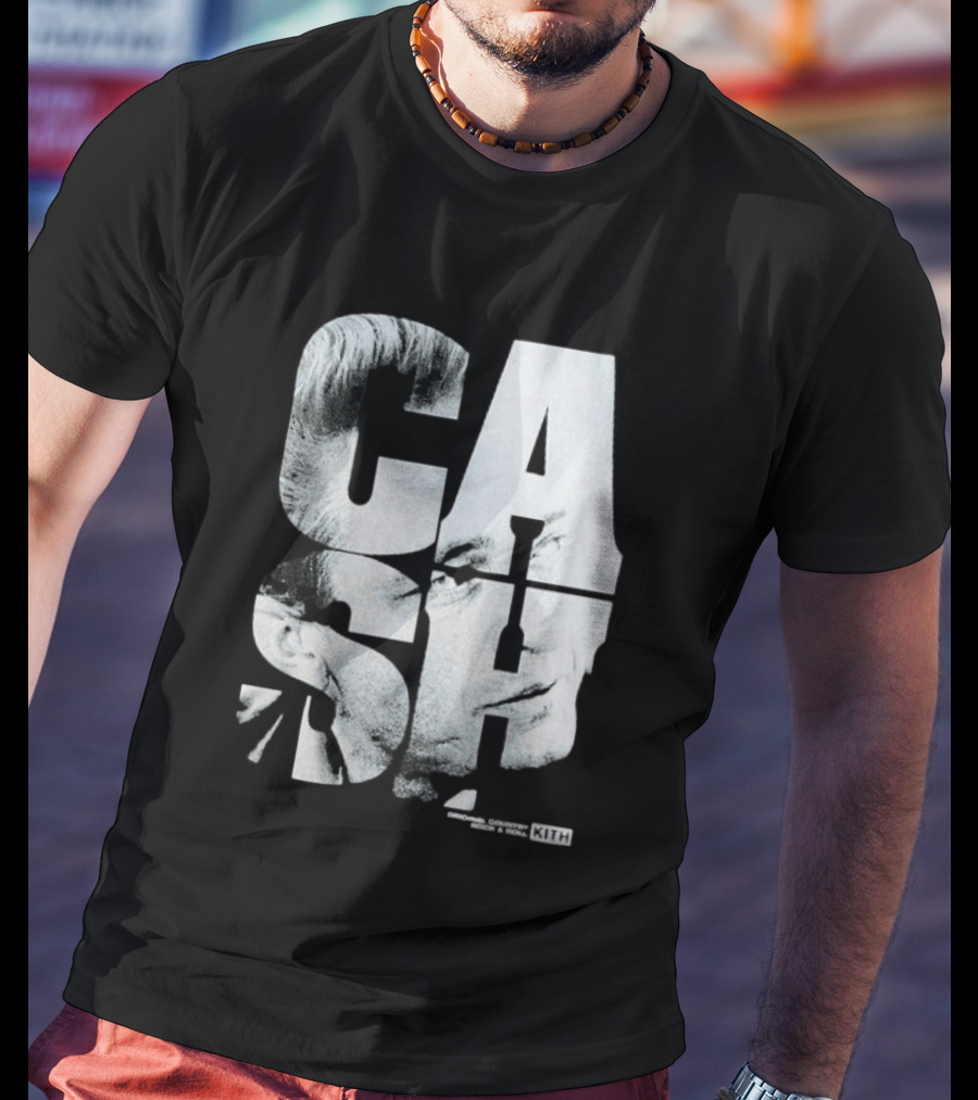 Johnny Cash Kith Records Rock N Roll Collection T-Shirt