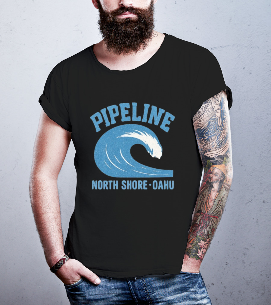 Pipeline North Shore Oahu Wave T-Shirt