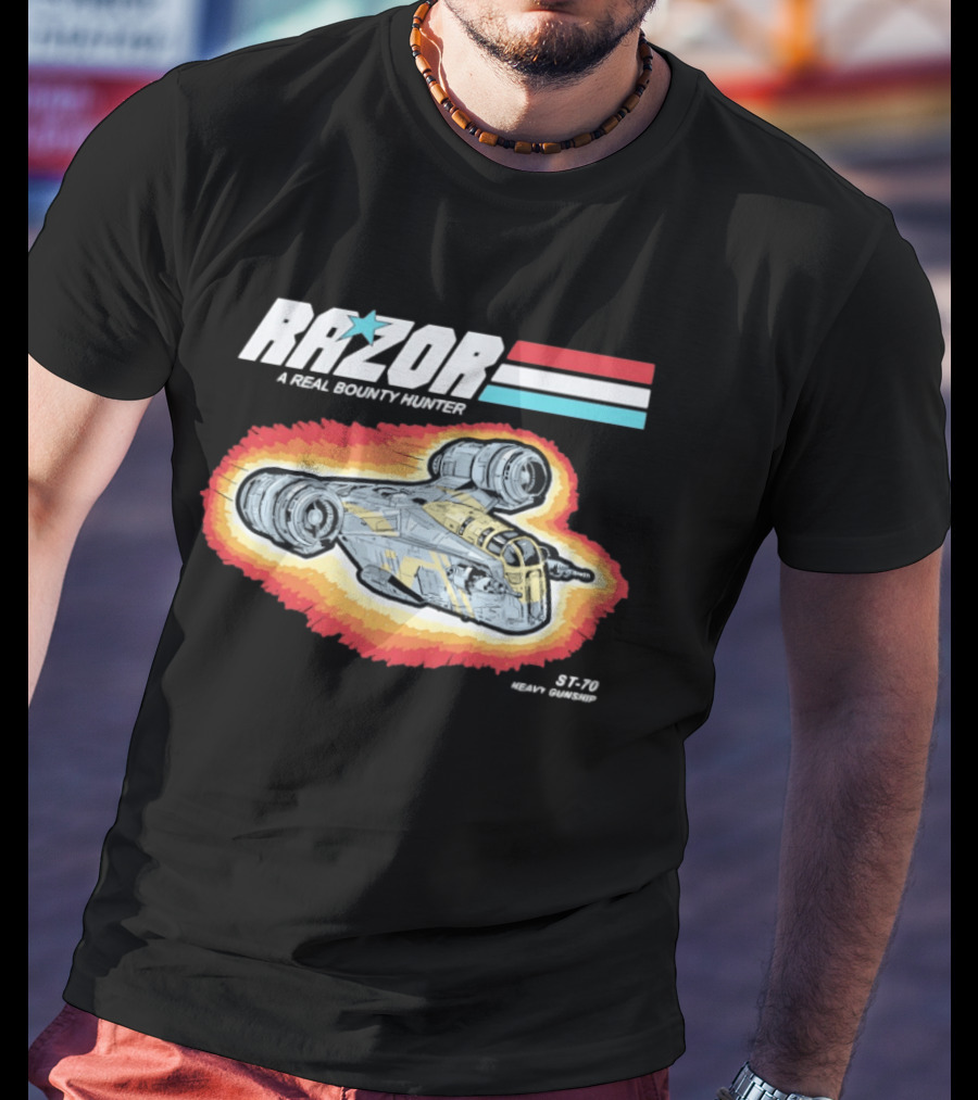 Razor A Real Bounty Hunter ST 70 Heavy Gunship T-Shirt
