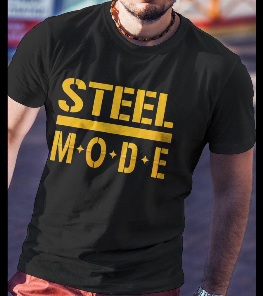 Steel Mode Pittsburgh Football Blanket T-Shirt