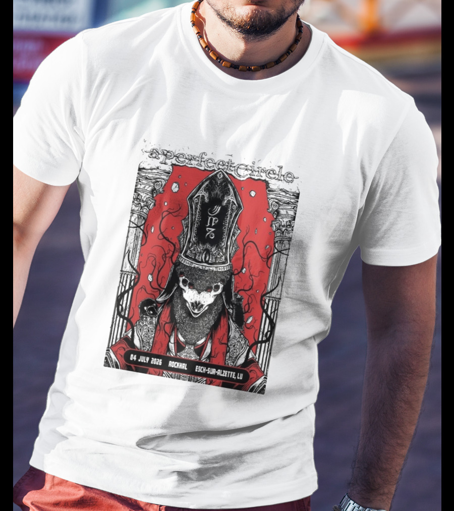 A Perfect Circle Esch Sur Alzette Rockhal 4 July 2025 Event T-Shirt