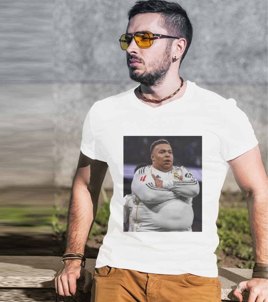Mbappe The Dictator Real Madrid Crossover Soccer Humor T-Shirt