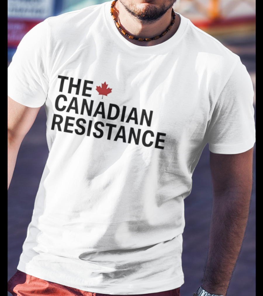 The Canadian Resistance Maple Leaf Patriot T-Shirt