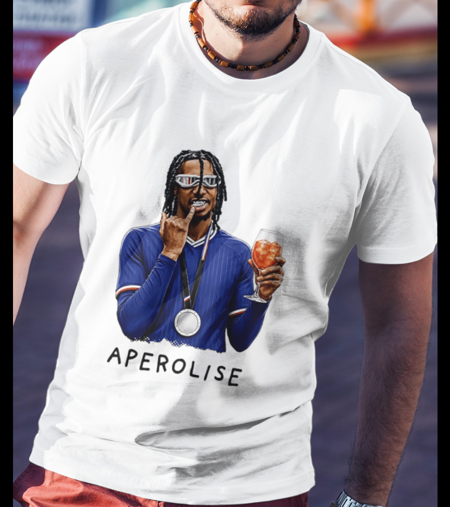Michael Olise Aperolise Crystal Palace Player Celebration T-Shirt