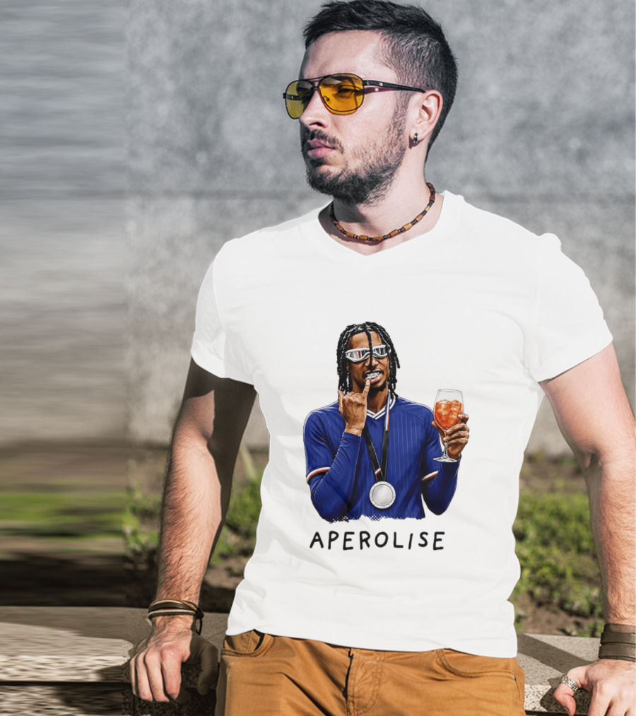 Michael Olise Aperolise Crystal Palace Player Celebration T-Shirt