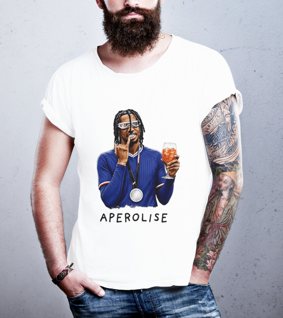 Michael Olise Aperolise Crystal Palace Player Celebration T-Shirt