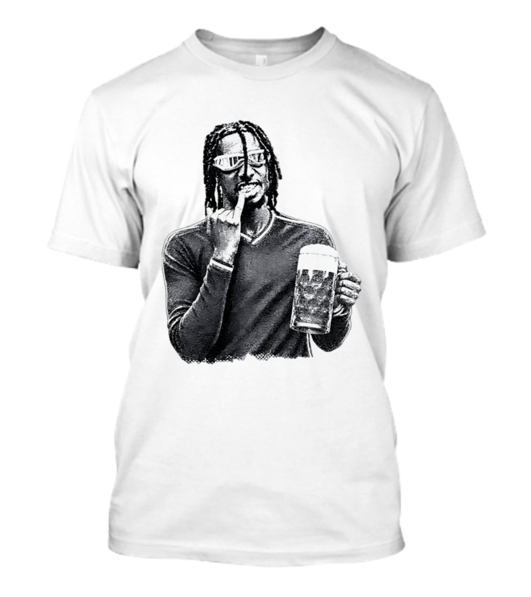 Michael Olise Crystal Palace France Beer T-Shirt
