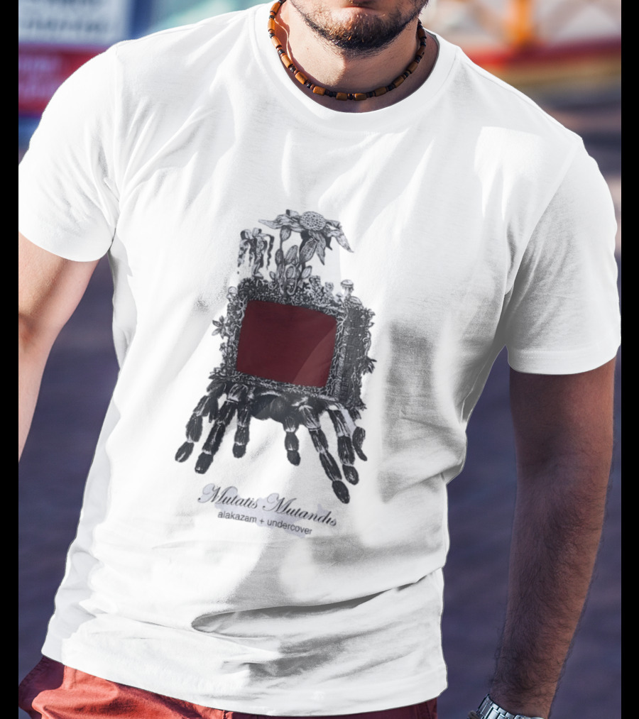 Mutatis Mutandis Alakazam Undercover Tarantula Botanical Frame T-Shirt