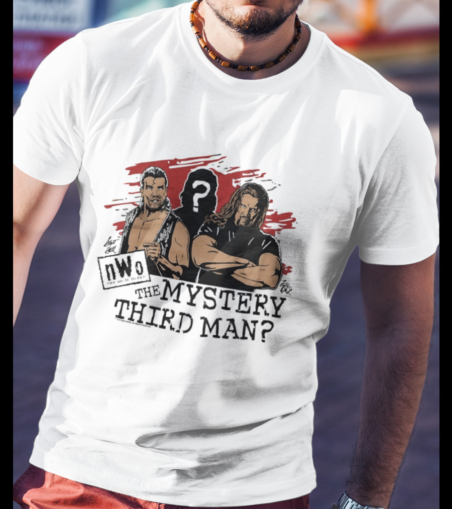 NWo Scott Hall Kevin Nash The Mystery Third Man T-Shirt