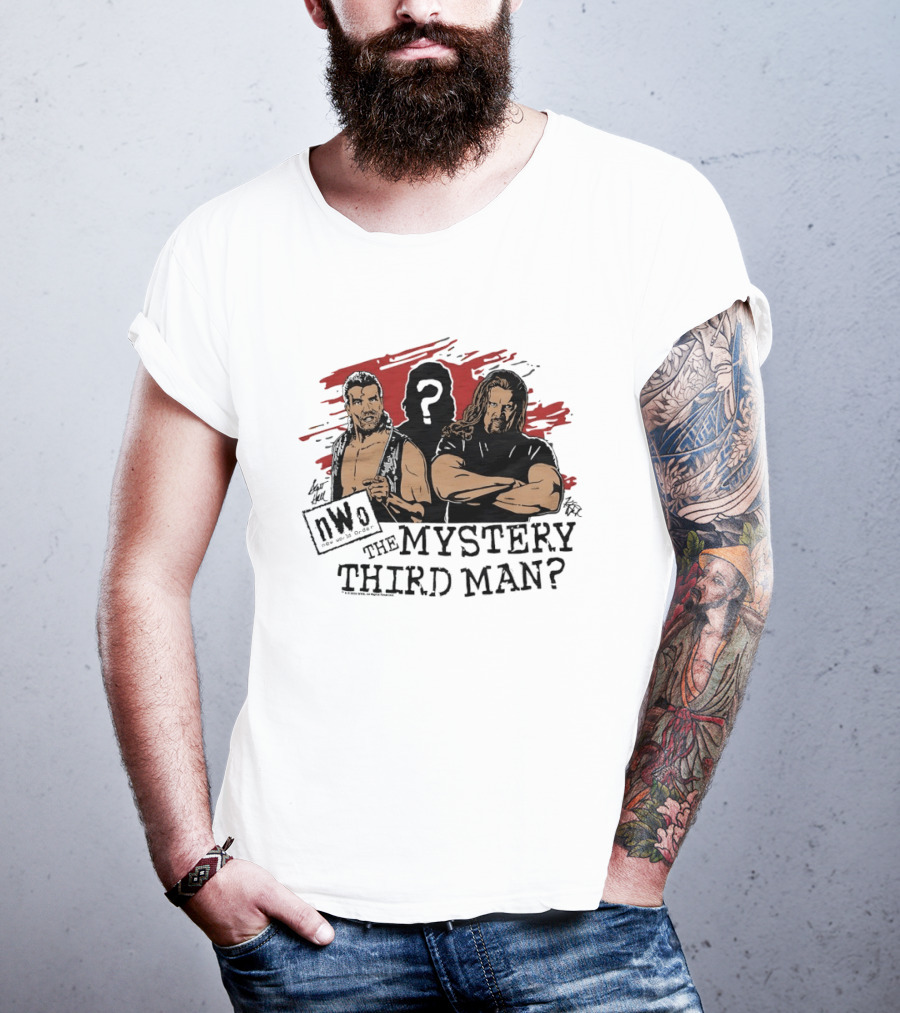 NWo Scott Hall Kevin Nash The Mystery Third Man T-Shirt