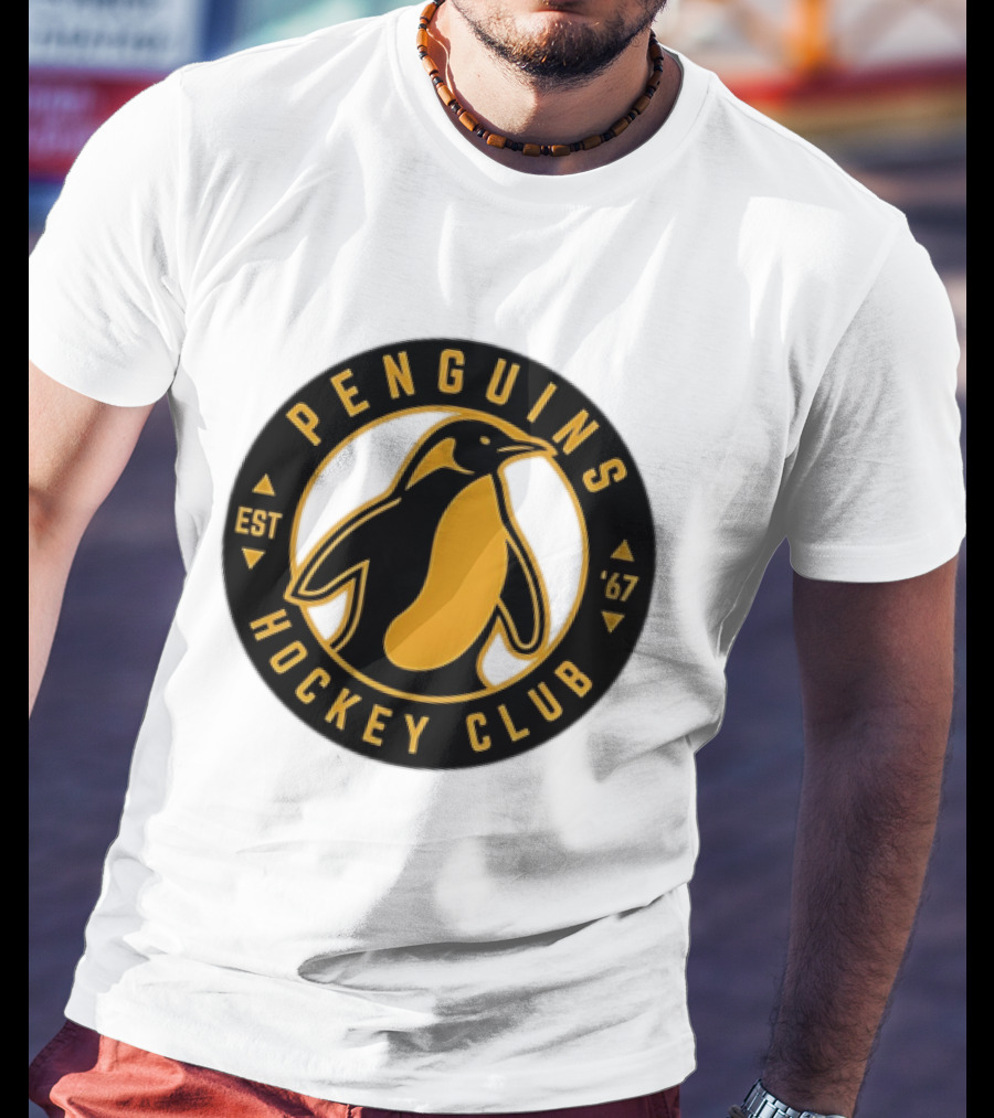 Penguins Hockey Club Est 1967 NHL Circular T-Shirt