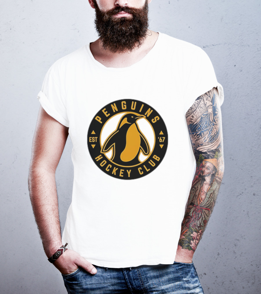 Penguins Hockey Club Est 1967 NHL Circular T-Shirt